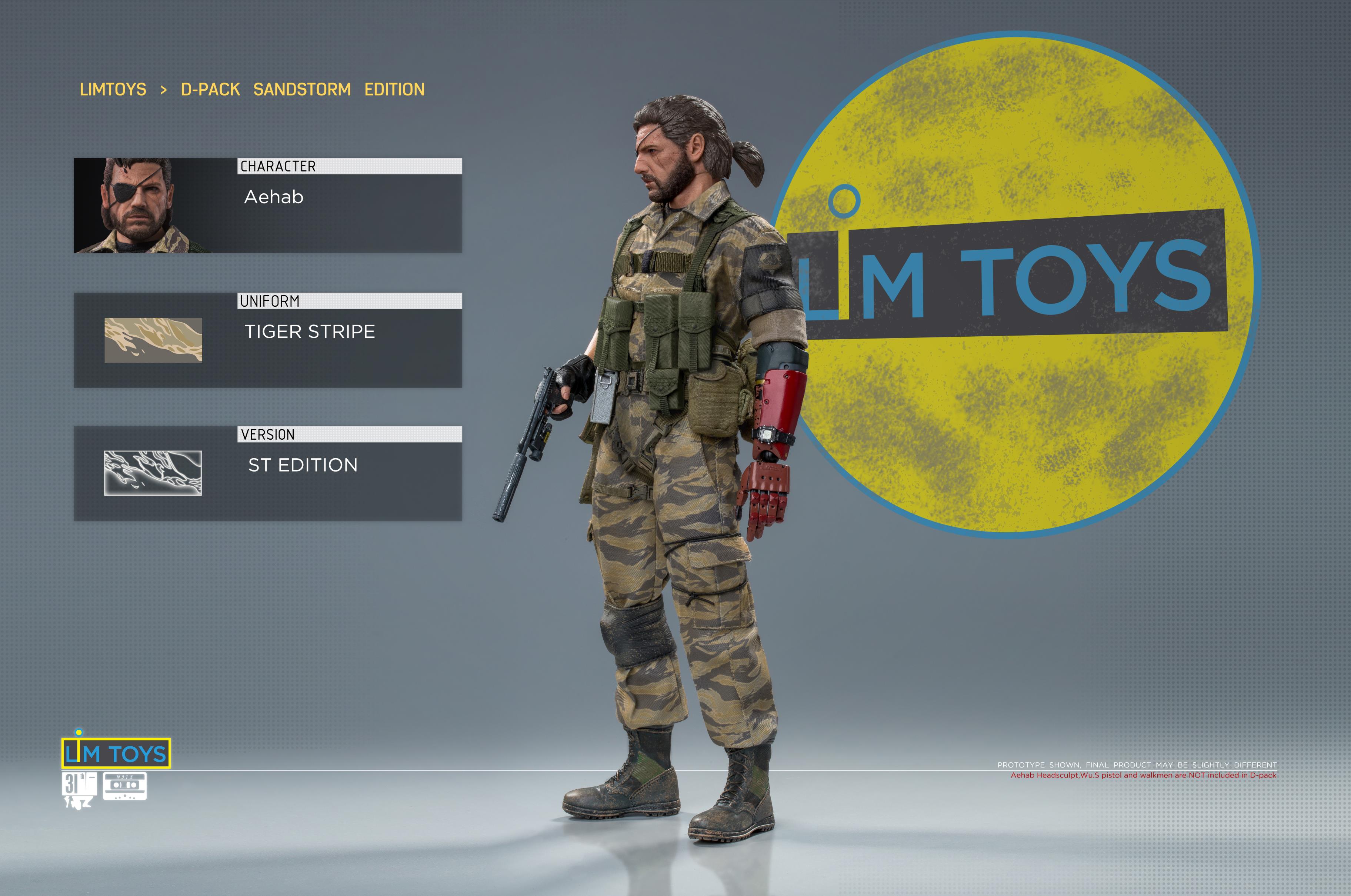 LIM TOYS 004 THE PHANTOM LEGEND V : FULL VENGEANCE - D-PACK 1/6 TIGER STRIPE ST-EDITION