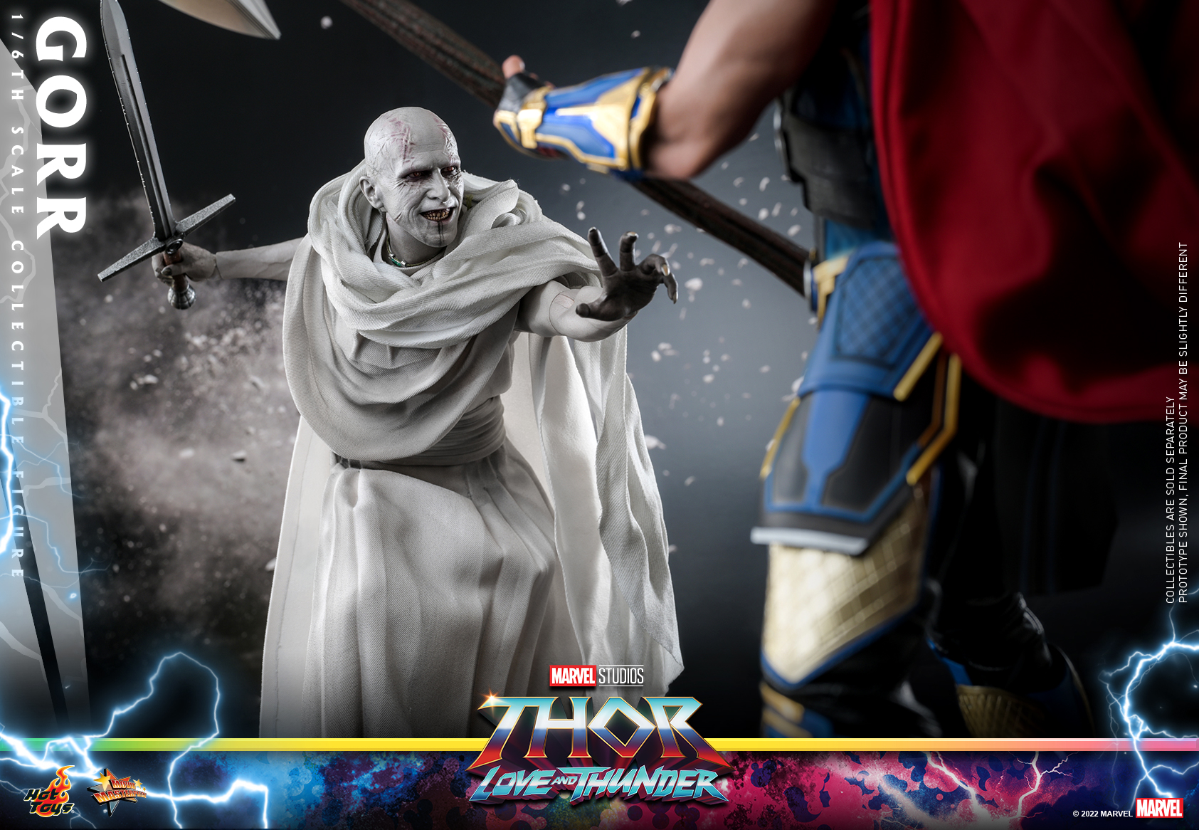 Hot Toys MMS676 16 Thor Love and Thunder - Gorr