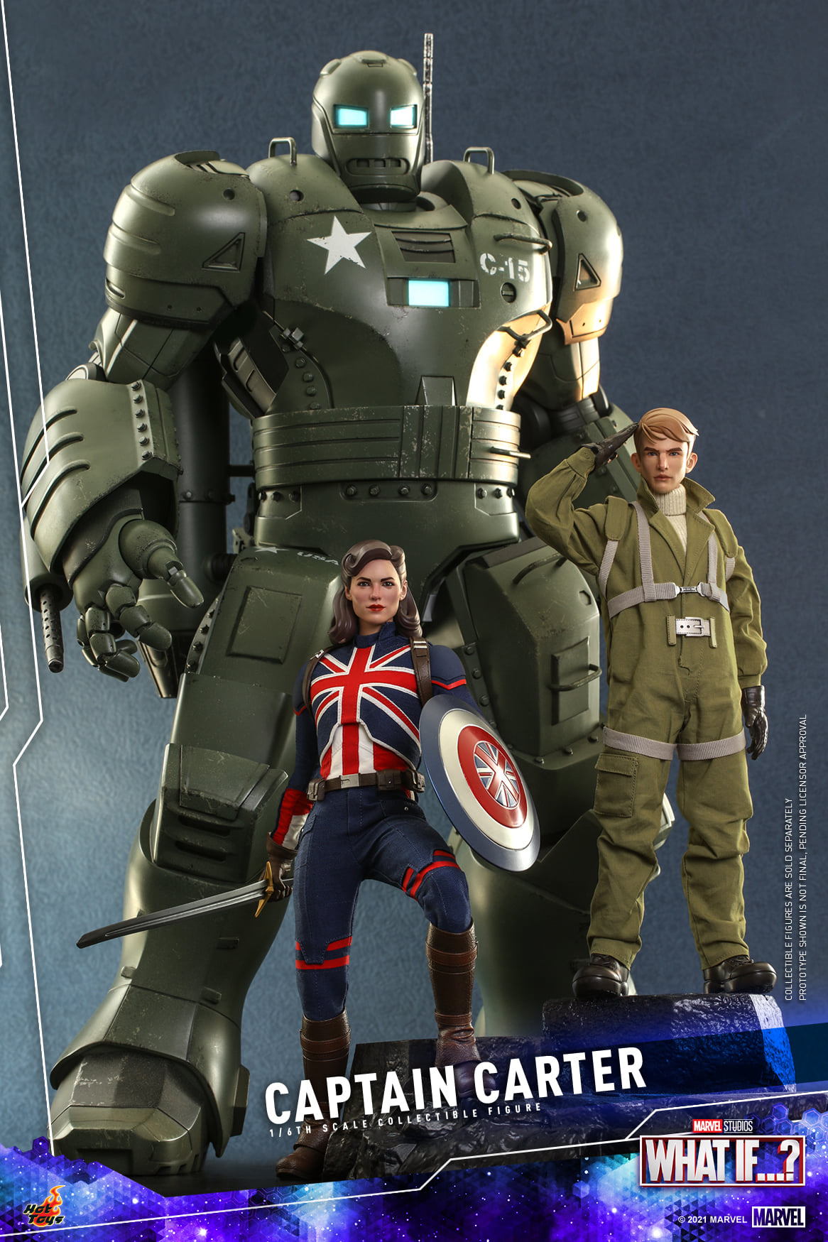 Hot Toys TMS059 1/6 What If... - Captain Carter