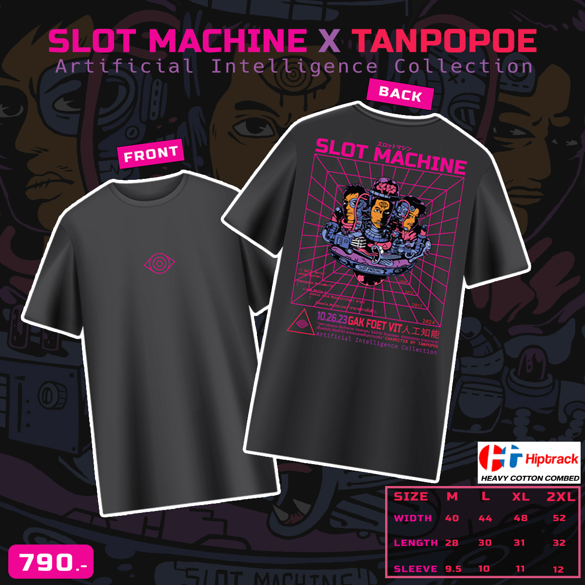 T-Shirt : SLOT MACHINE - A.I.