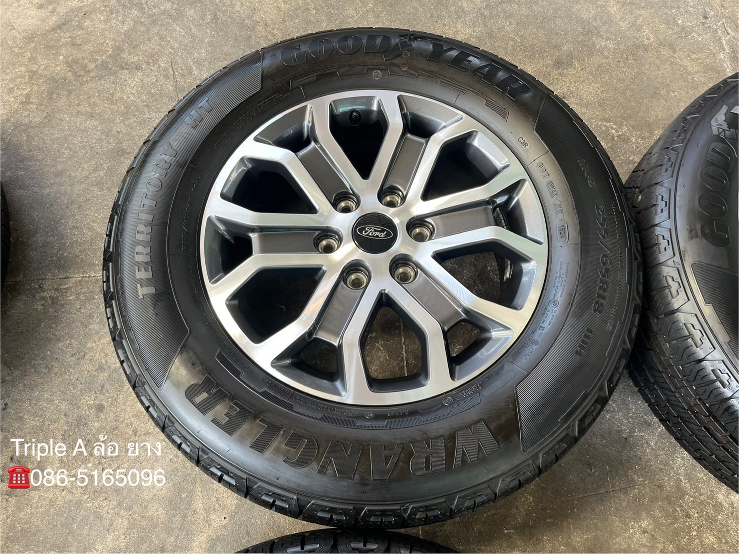 ✨ล้อแม็กพร้อมยางใหม่ป้ายแดง✨Ford Everest รุ่นใหม่ล่าสุด ขอบ 18♨️ปี 24♨️💖ใหม่กริ๊บ💖