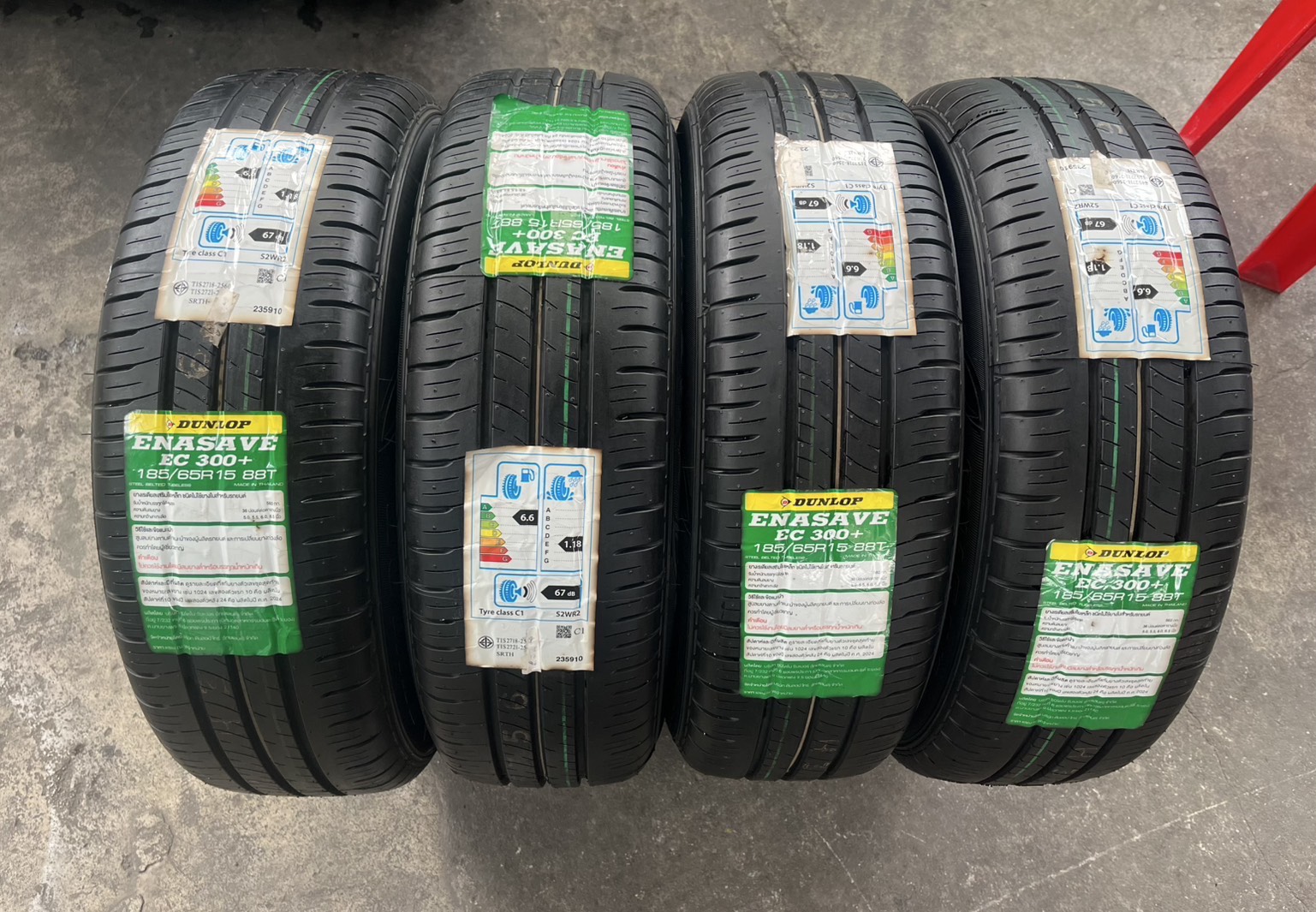 ✨ล้อแม็กพร้อมยางใหม่💯✨Nissan Almera Sportech รุ่นใหม่ขอบ 15 เทาหน้าเงา💖สวยกริ๊บ💖