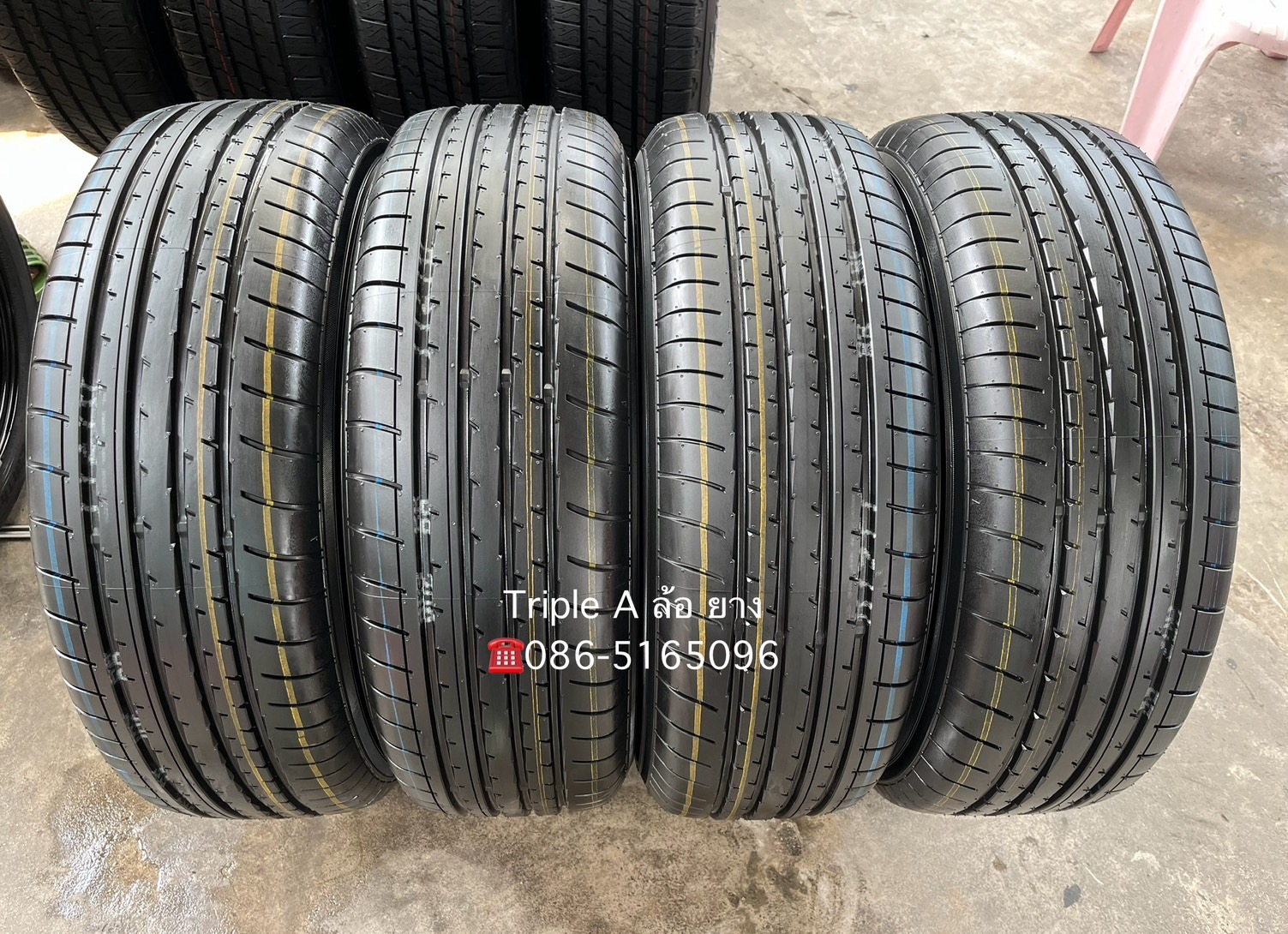 ✨ยางใหม่ป้ายแดง✨215-60-17 Yokohama💥ปี 25💥สวยกริ๊บ💖ถอดจากโชว์รูม💖