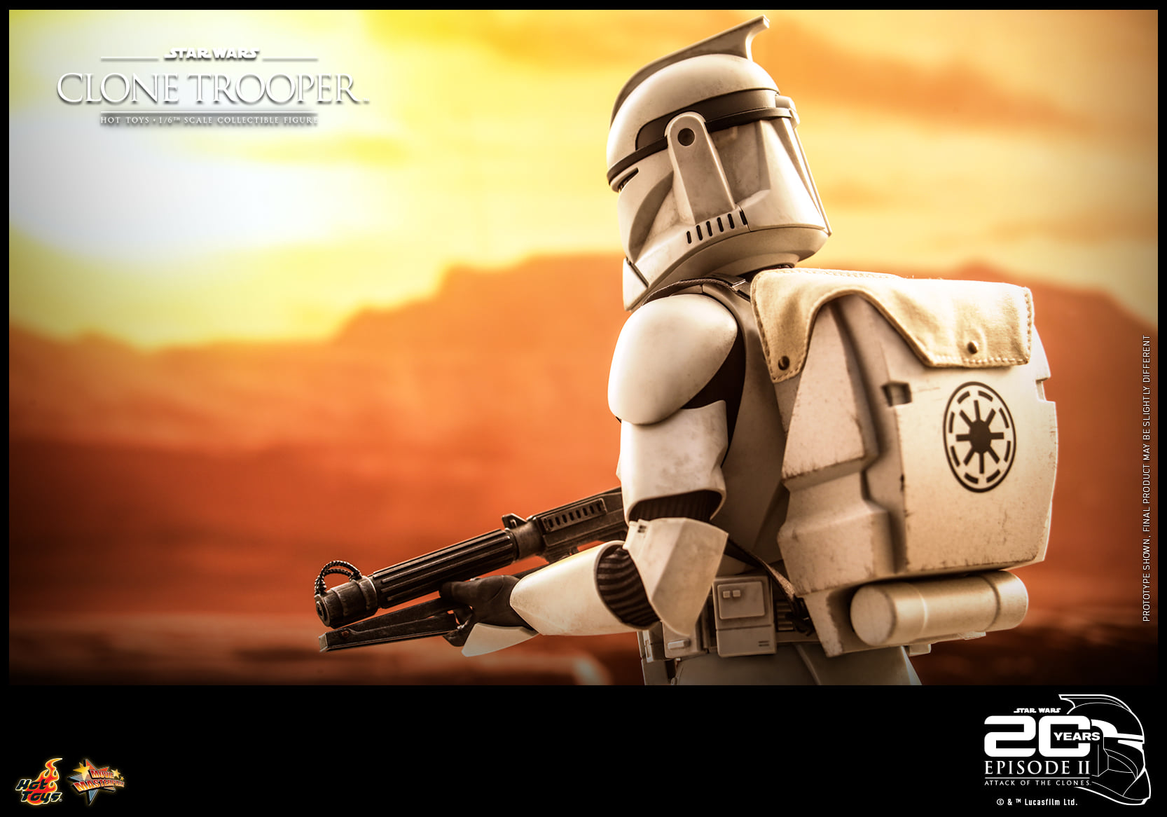 Hot Toys MMS647 1/6 Star Wars Episode II: Attack of the Clones™ - Clone Trooper™