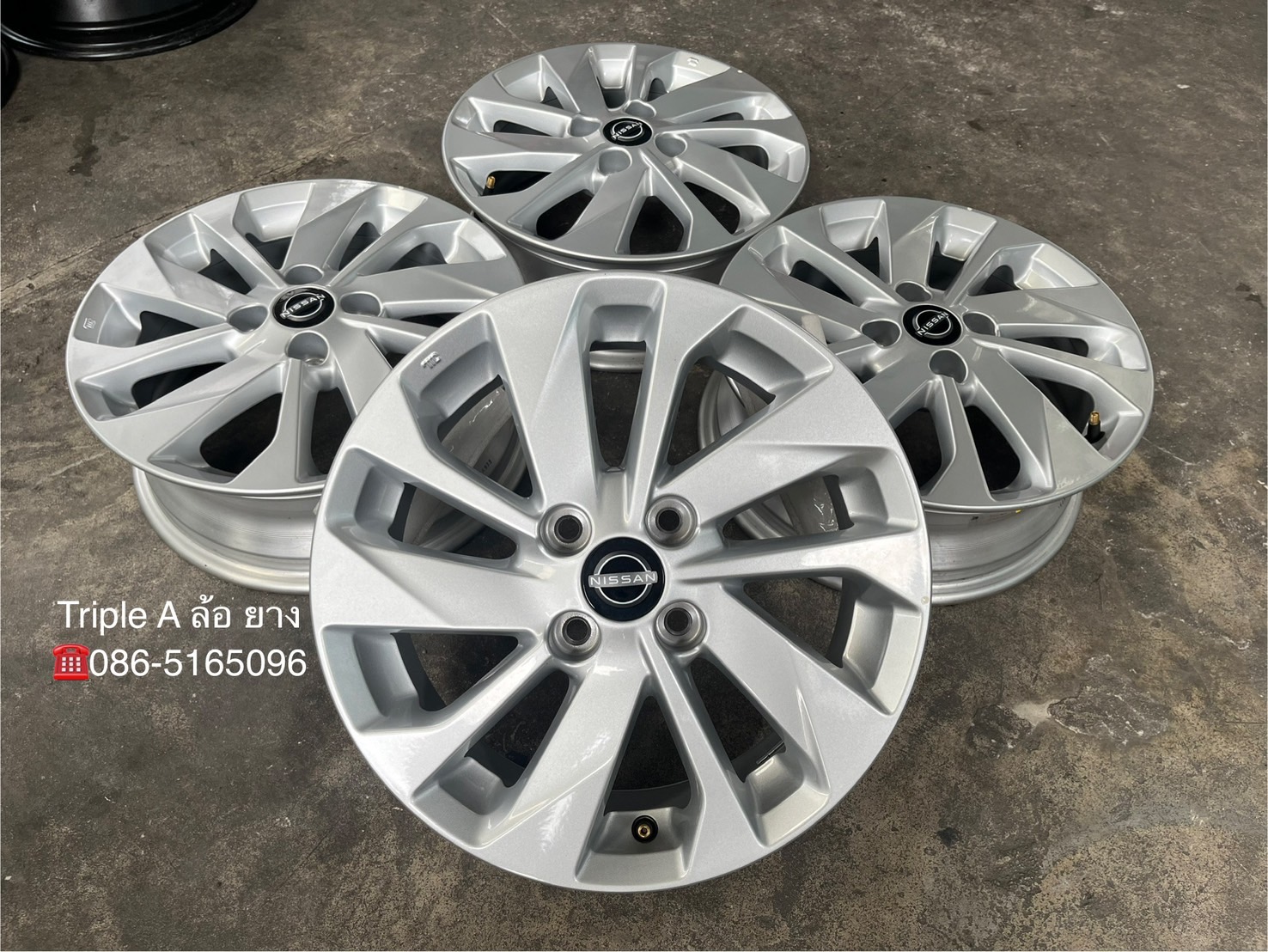 ✨ล้อแม็กป้ายแดง✨Nissan Almera รุ่นใหม่ล่าสุด ขอบ 15💖ใหม่กริ๊บ💖