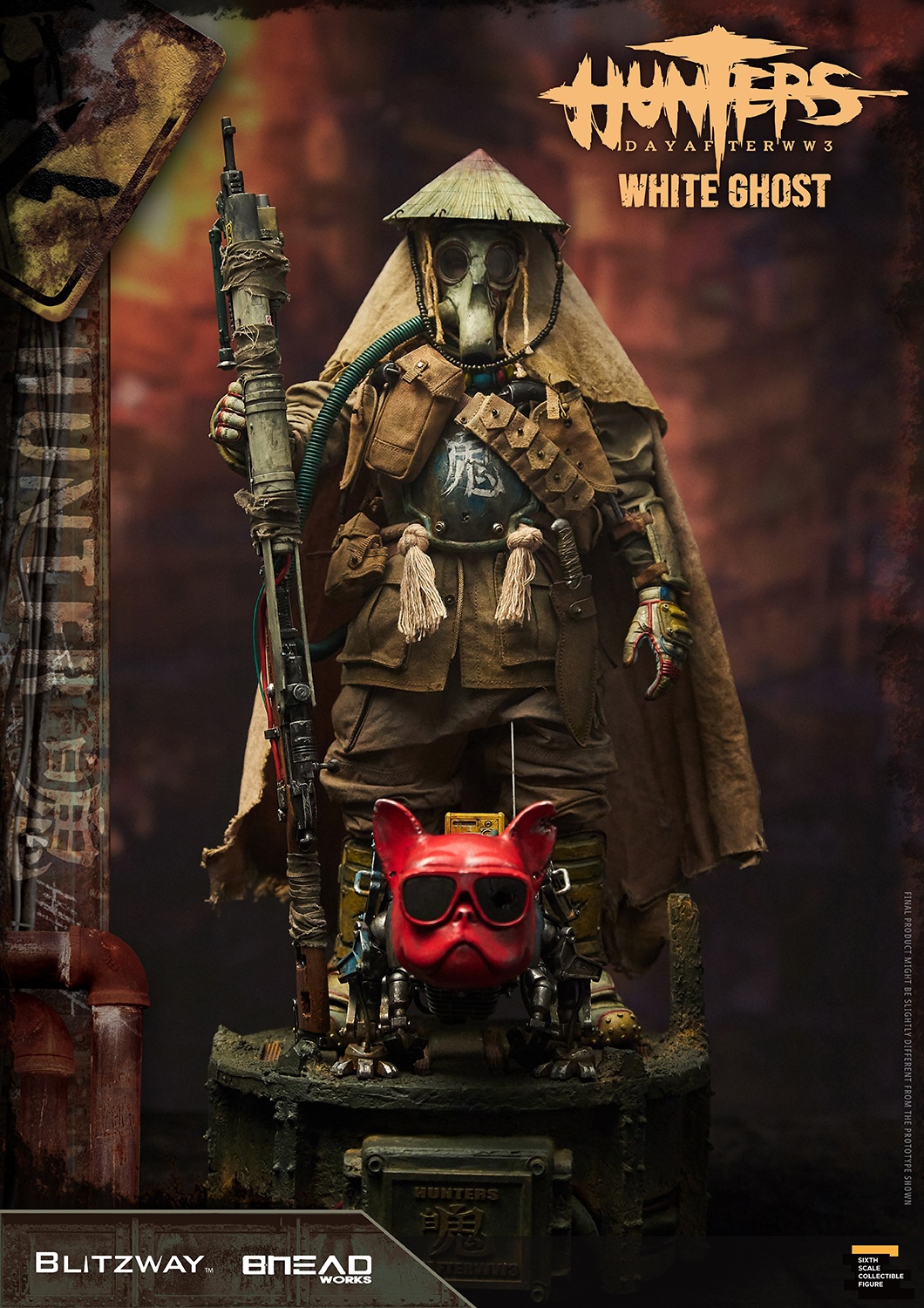 BLITZWAY BW-UMS11801 1/6 Hunters: Day After WW3 - White Ghost