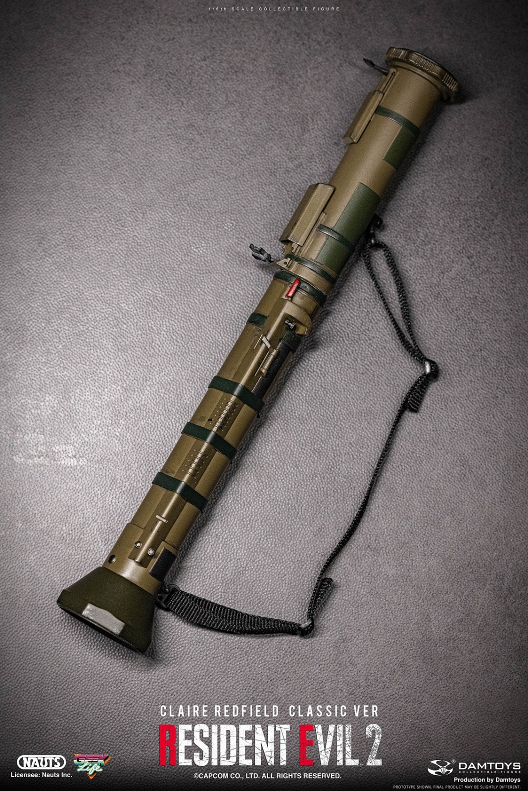 DAMTOYS DMS038 1/6 RESIDENT EVIL 2 - CLAIRE REDFIELD (CLASSIC VER)
