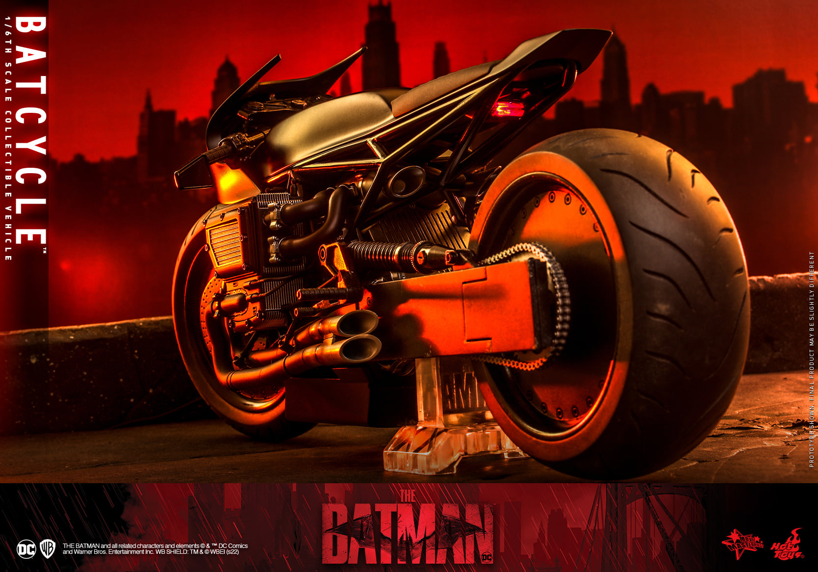 Hot Toys MMS642 1/6 The Batman - Batcycle