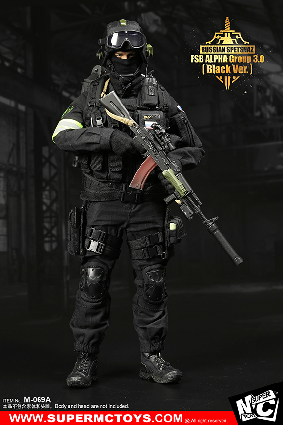 SUPERMCTOYS M-069A / M-69B Russian Spetsnaz - FSB Alfa Group 3.0