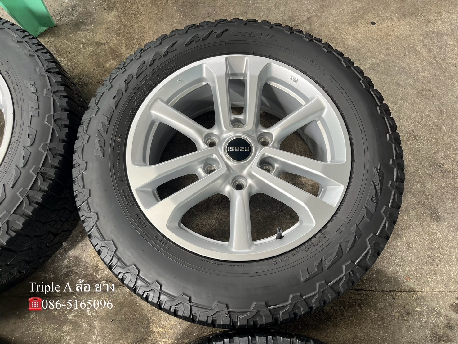 ✨ล้อแม็กป้ายแดง✨ISUZU D-Max ขอบ 17 พร้อมยาง 235-60-17 FALKEN🌟ปี 23🌟สวยกริ๊บ💖