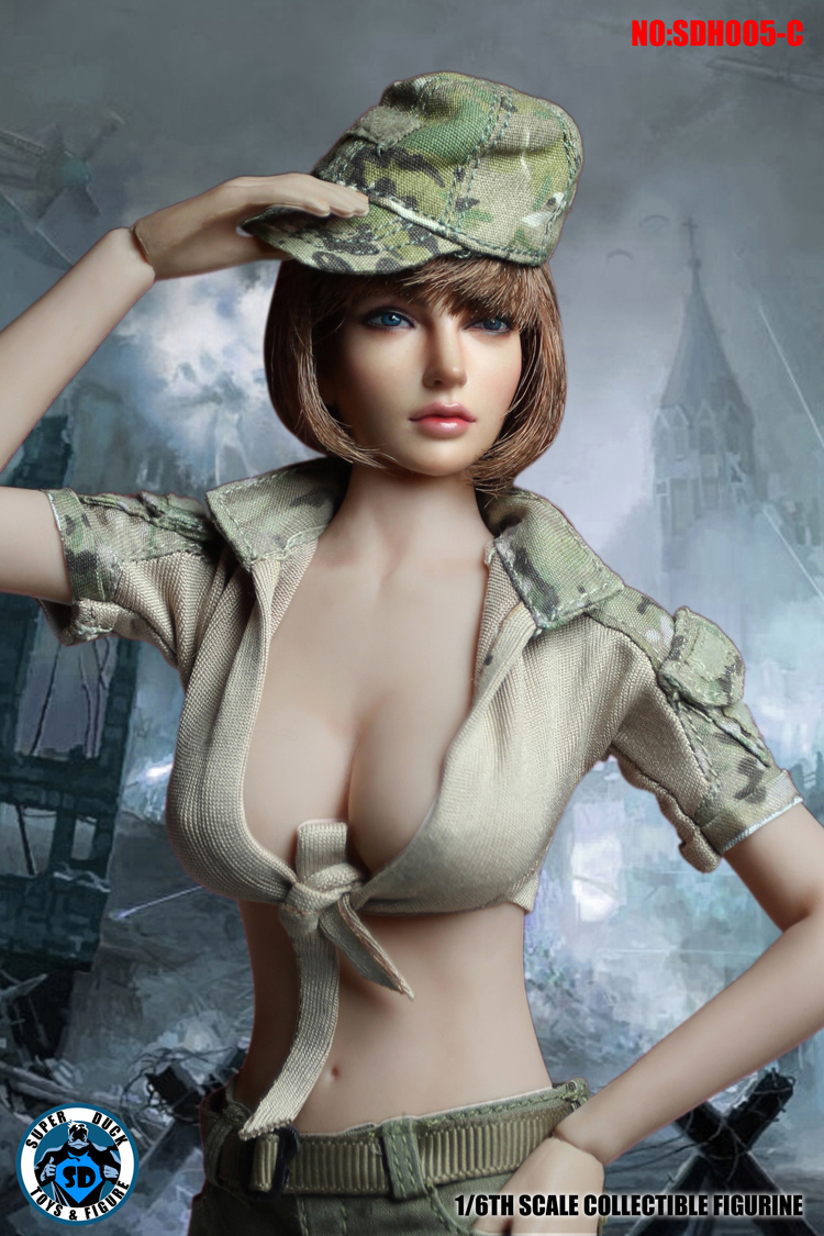 SUPER DUCK SDH005-A, SDH005-B, SDH005-C American women head