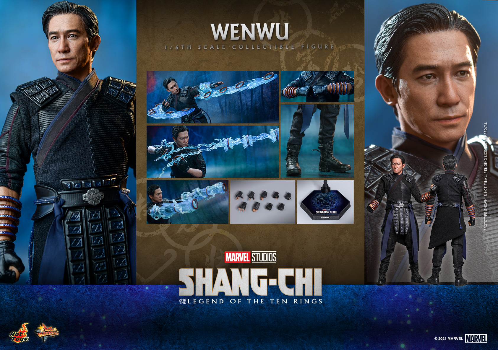 Hot Toys MMS613 1/6 Shang-Chi and the Legend of the Ten Rings - Wenwu