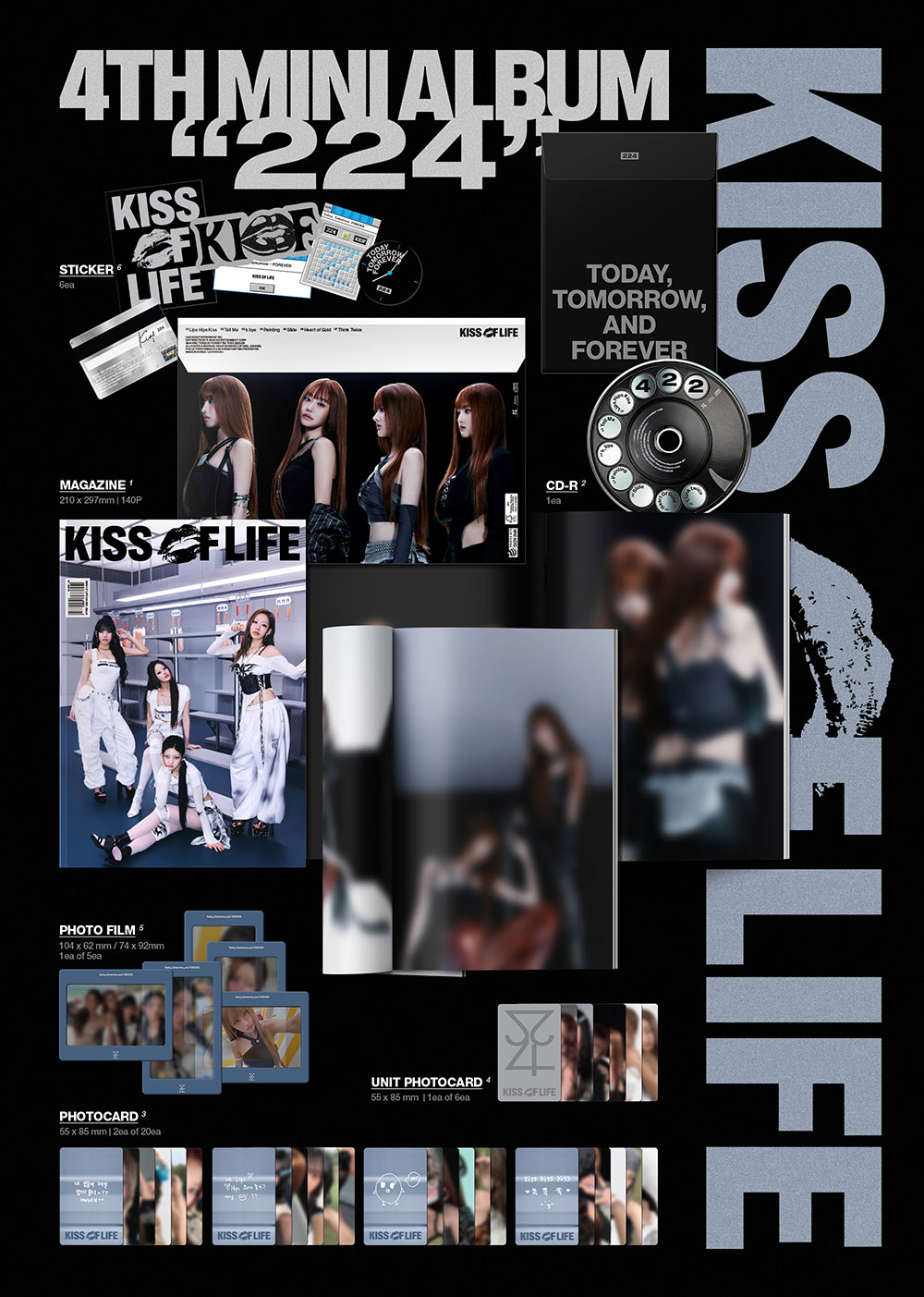 [PRE] KISS OF LIFE - 4th Mini Album 224