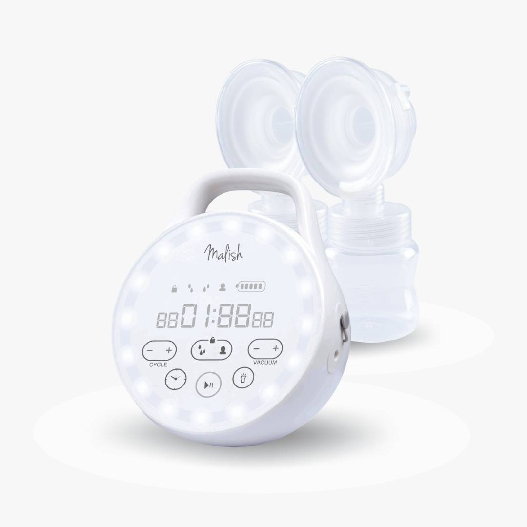 MALISH (มาริส) Elena เครื่องปั๊มนมเกรดโรงพยาบาลที่แท้จริง ของแถม TOBY Baby Dry Wipes 1 กล่อง **สินค้ากล่องแพคเกจไม่สวย**