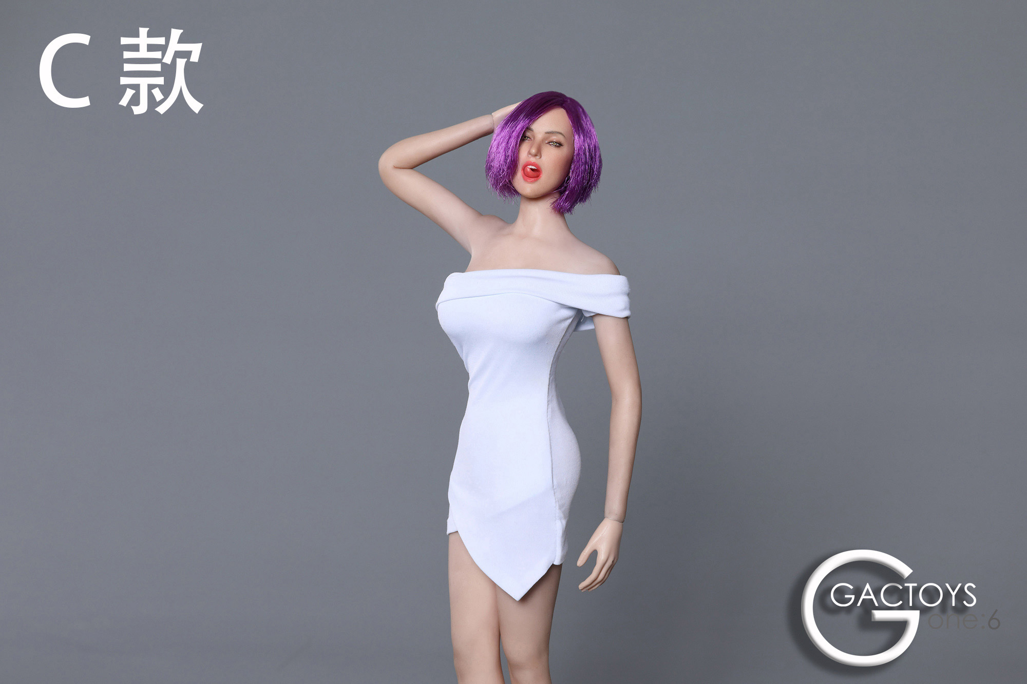 GACTOYS GC021 European and American sexy expression beauty head