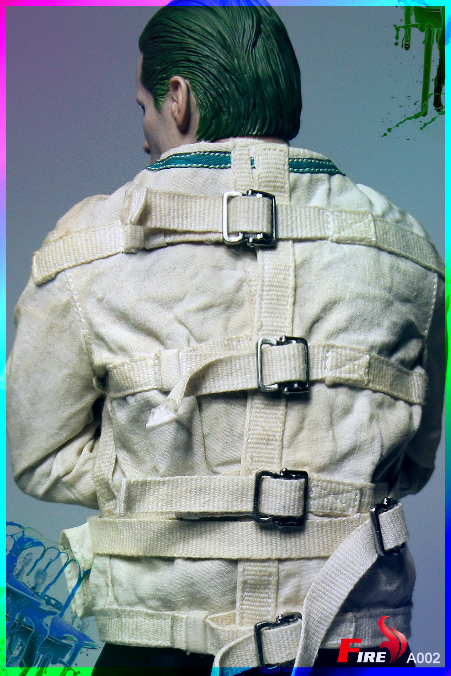 FIRE A003 1/6 Arkham Prison House Prison Clothes Set with legs