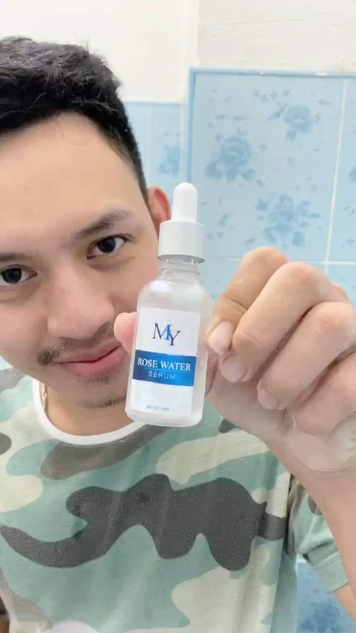 my rose serum เซรั่มสกัดจากน้ำดอกกุหลาบ และสารสกัดจากธรรมชาติ เซรั่มกุหลาบ