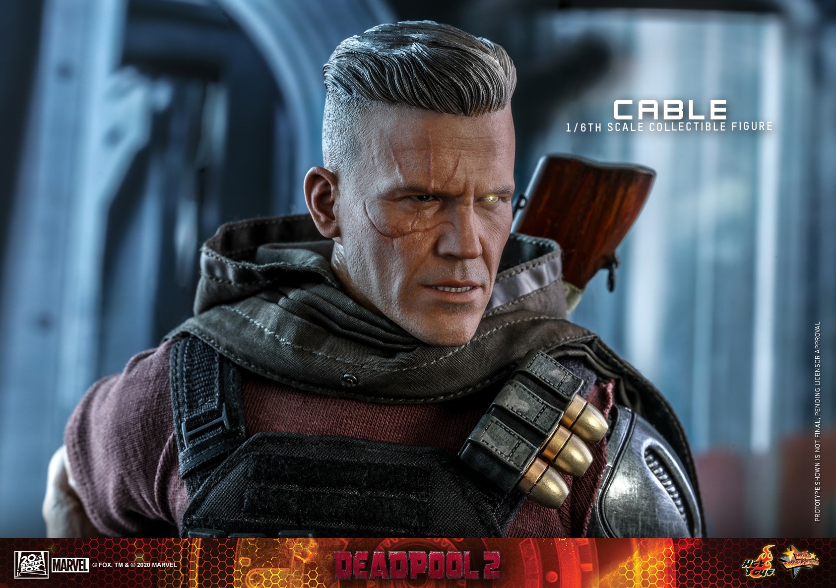 Hot Toys MMS583 1/6 Deadpool 2 - Cable (Special Edition Bonus)