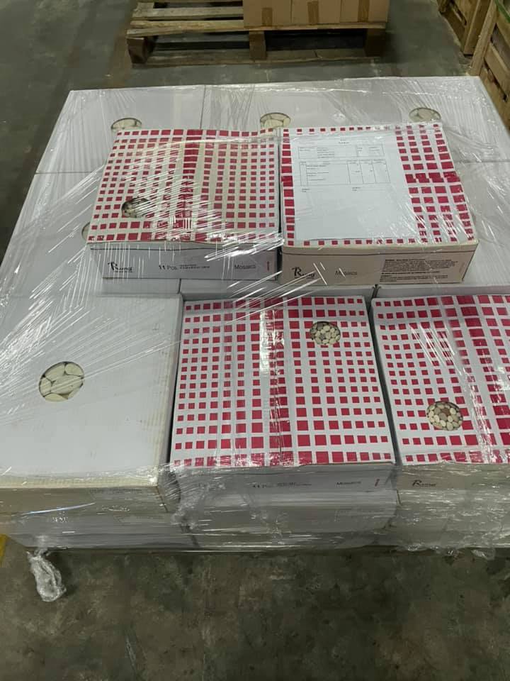 ส่งด่วน White Ocean Mosaic & Multicolor Mini Mosaic