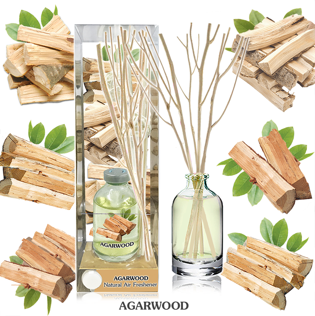 ฟุ้งสบายไม้หอม 40 ml กลิ่น AGARWOOD ไม้กฤษณา