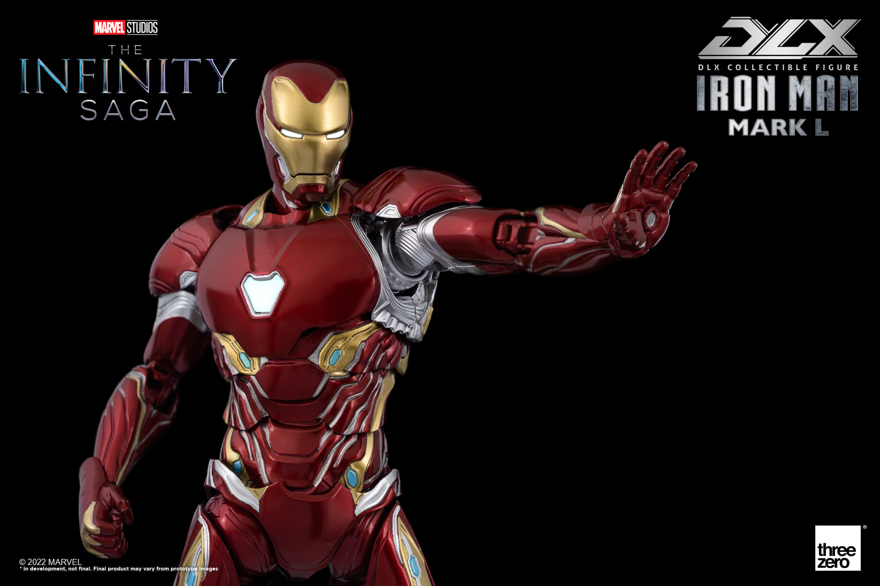 threezero 3Z02490C0 DLX The Infinity Saga - Iron Man Mark L (MK.50)