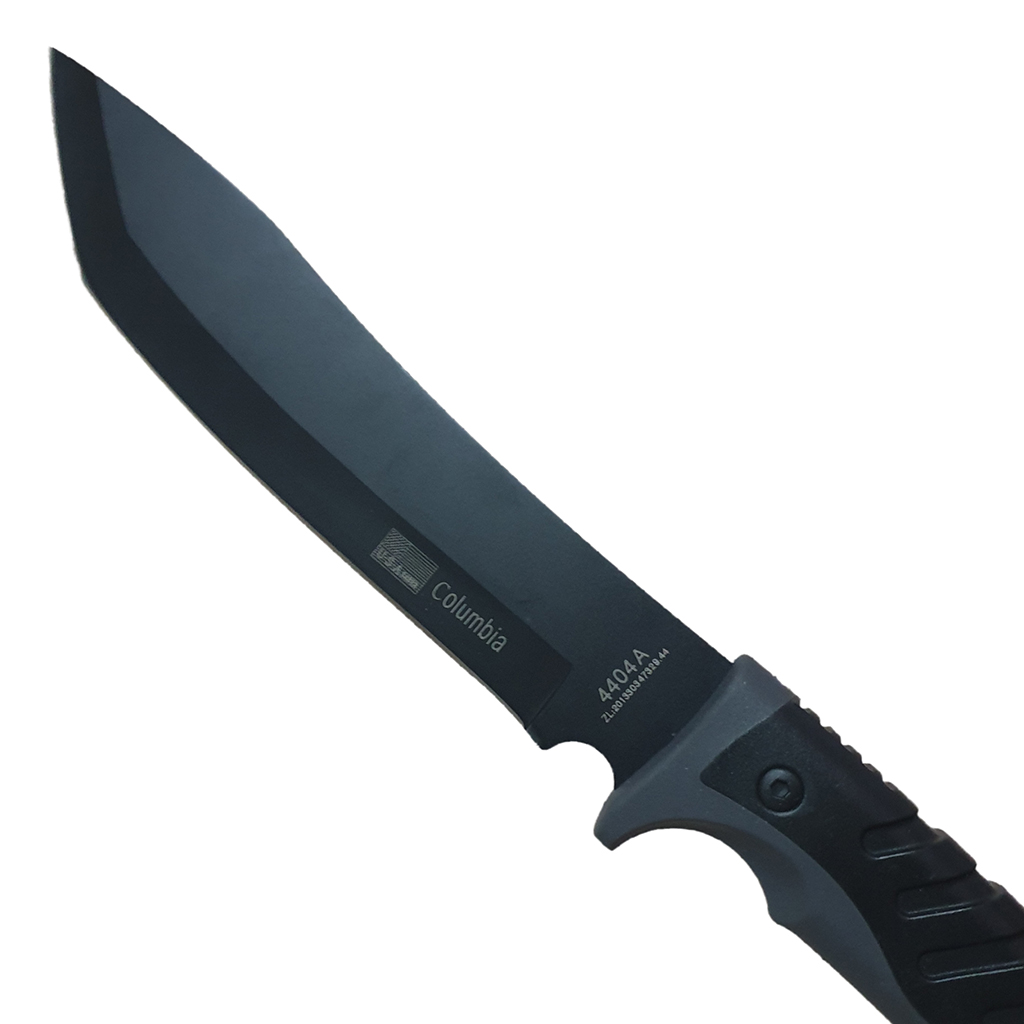 มีดพก มีดใบตาย Columbia 4404A ขนาด 12.8 นิ้ว (32 ซม.) พร้อมซองไนล่อนร้อยเข็มขัดสำหรับเก็บมีด