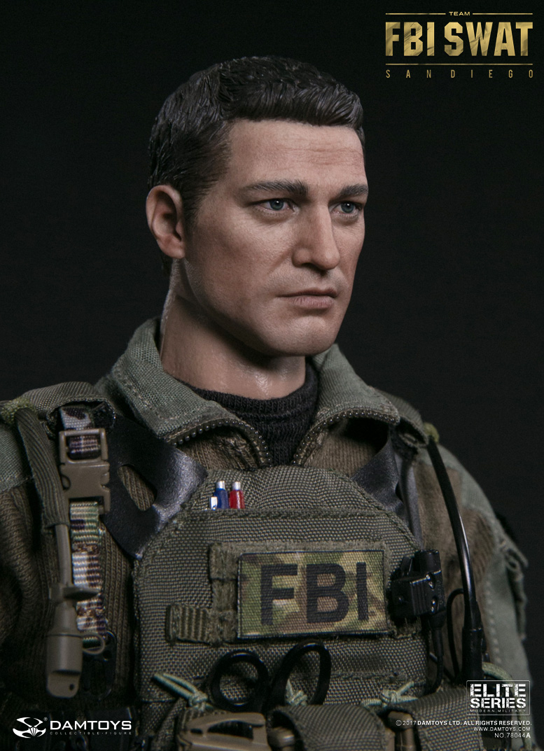 DAMTOYS No.78044 FBI SWAT TEAM AGENT - SAN DIEGO