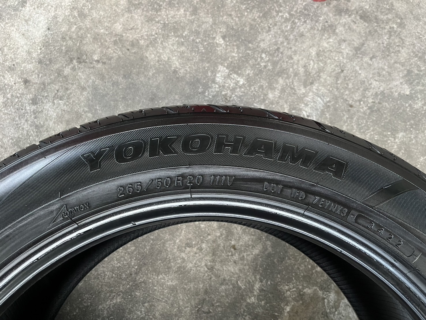 ✨ยาง✨265-50-20 Yokohama (Made in Japan)💥ปี22💥🚘เหมาะสำหรับ รถกระบะตัวสูง และ SUV ทุกรุ่น