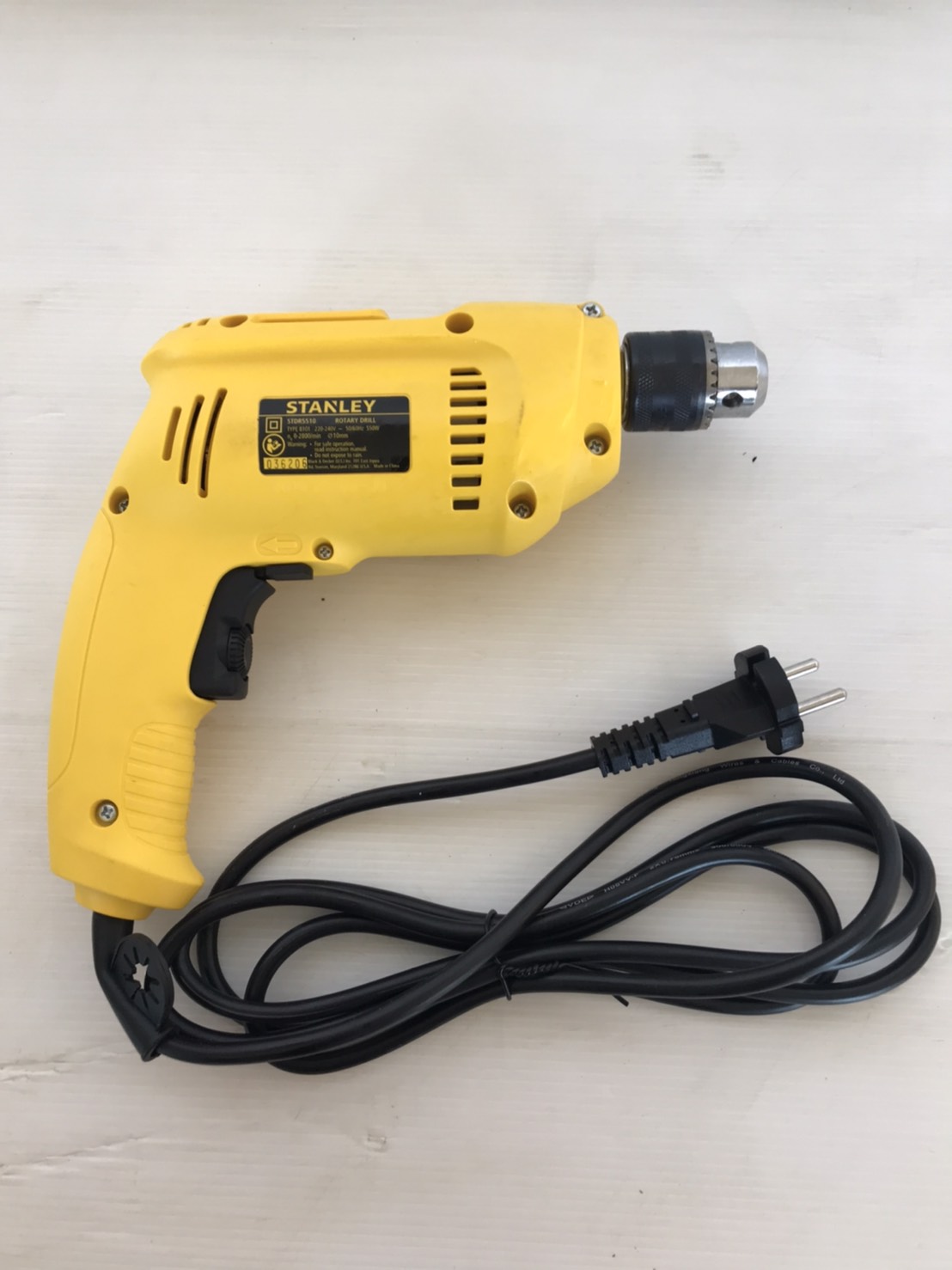สว่าน 3/8" STDR5510 (550W.) STANLEY