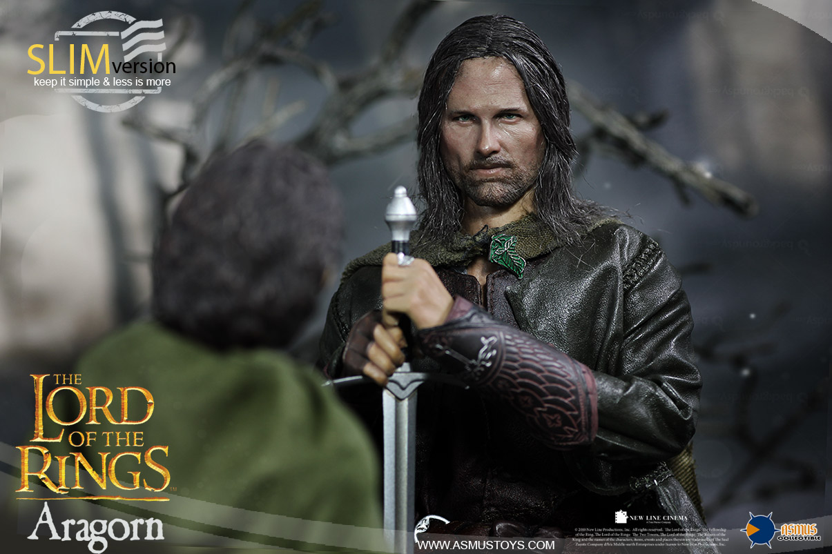 Asmus Toys LOTR008s The Lord of the Rings Series - Aragorn (SlimVersion)