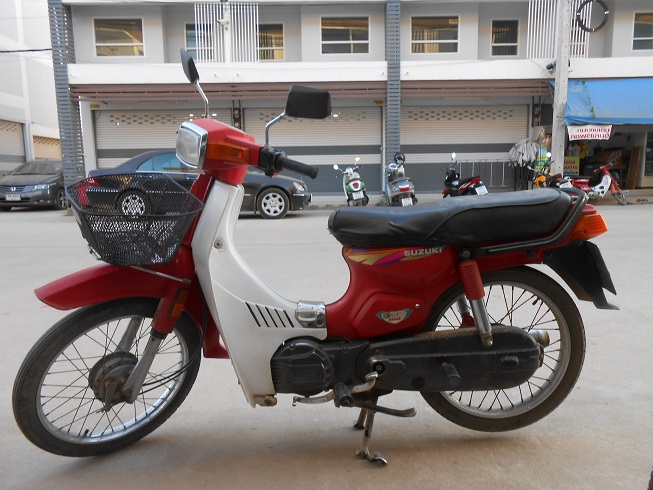 น๊อตขาตั้งข้าง rc100 สแมช เหล็กชุบ B2