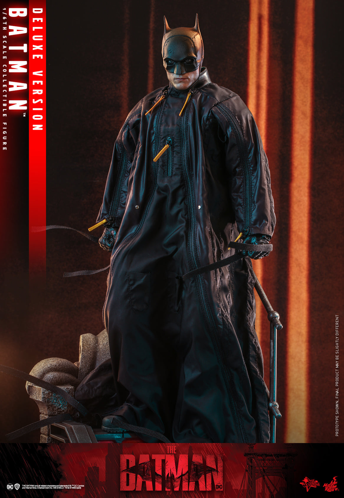 Hot Toys MMS639 1/6 The Batman - Batman (Deluxe Version)