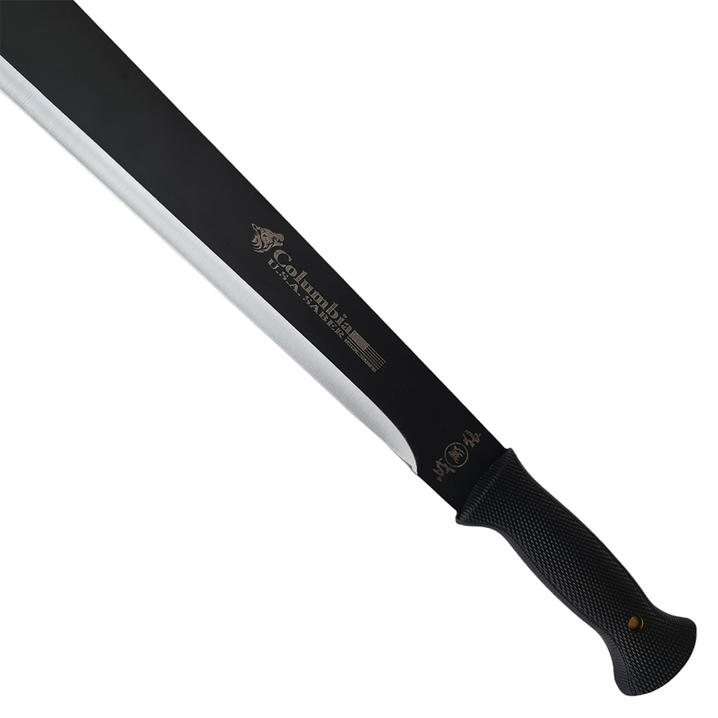 มีดเดินป่า มีดมาเชเต้ Machete ขนาดยาว 22.5 นิ้ว (57 ซม.) พร้อมซองไนล่อนสำหรับเก็บมีด