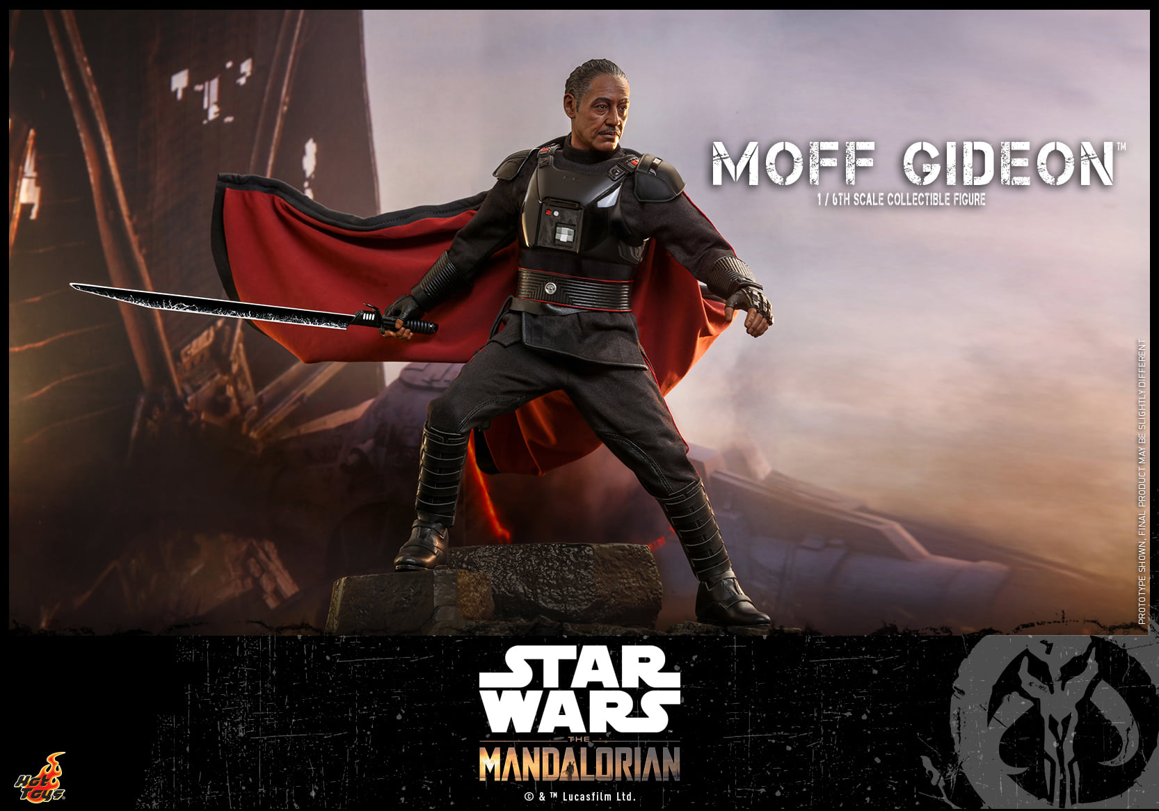 Hot Toys TMS029 1/6 Star Wars: The Mandalorian - Moff Gideon™