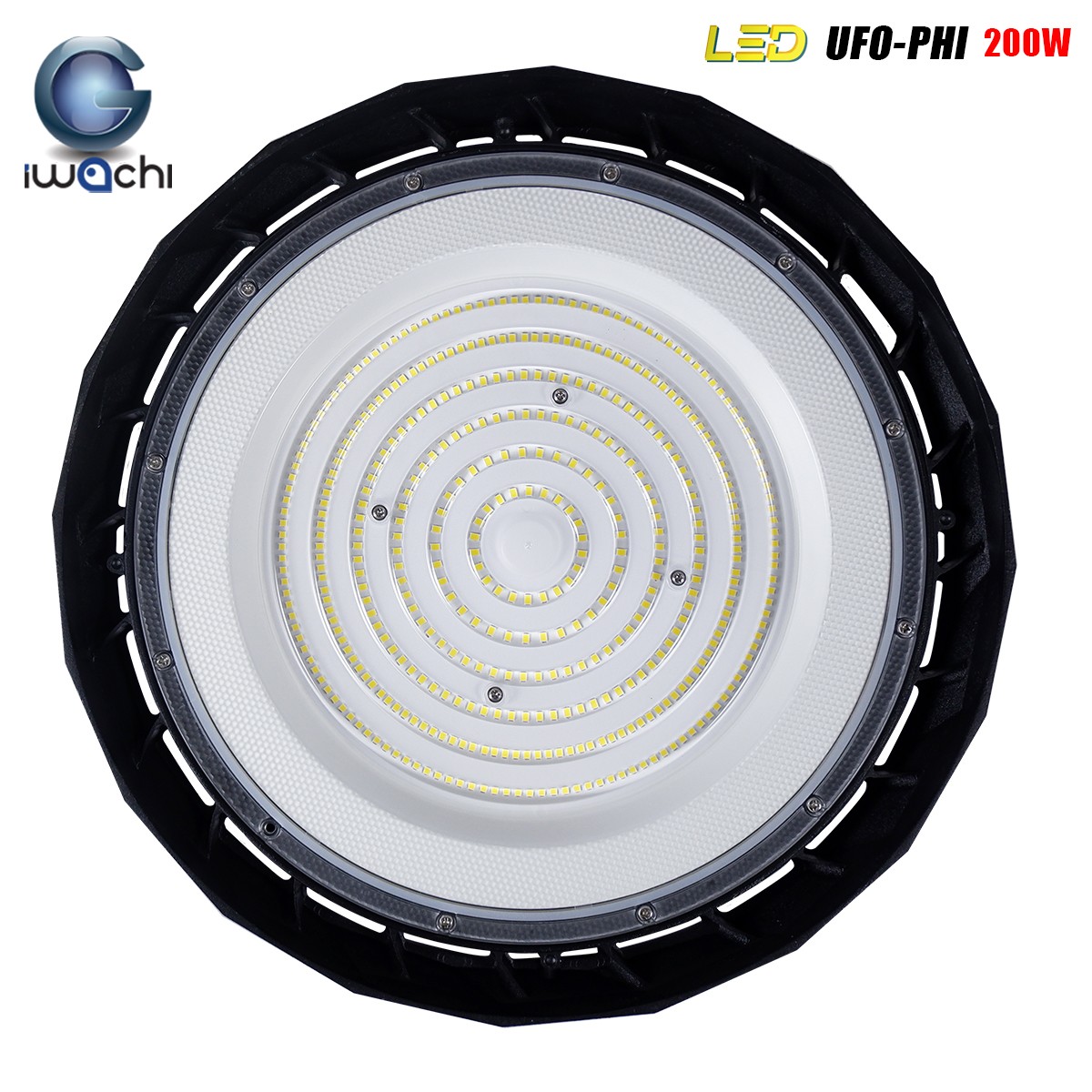 โคมไฮเบย์ รุ่น UFO ไดเวอร์ฟิลิป LED 200w แสงขาว