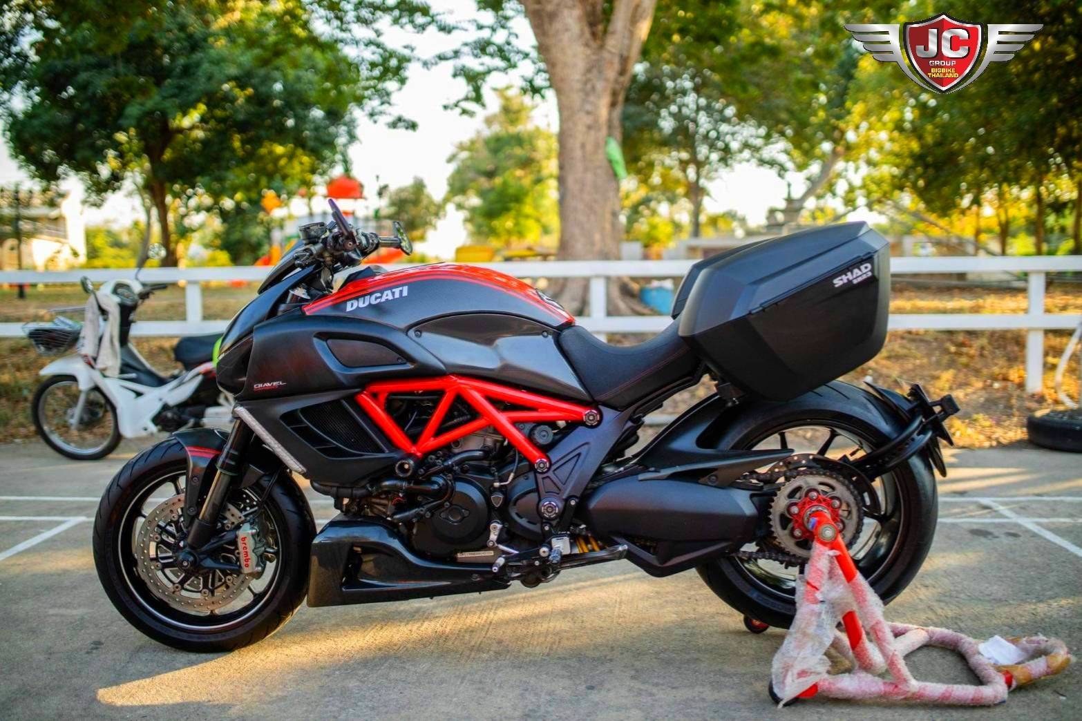 👹ปีศาจในตำนาน👹#Diavel1200 RedCarbon ปี2013
