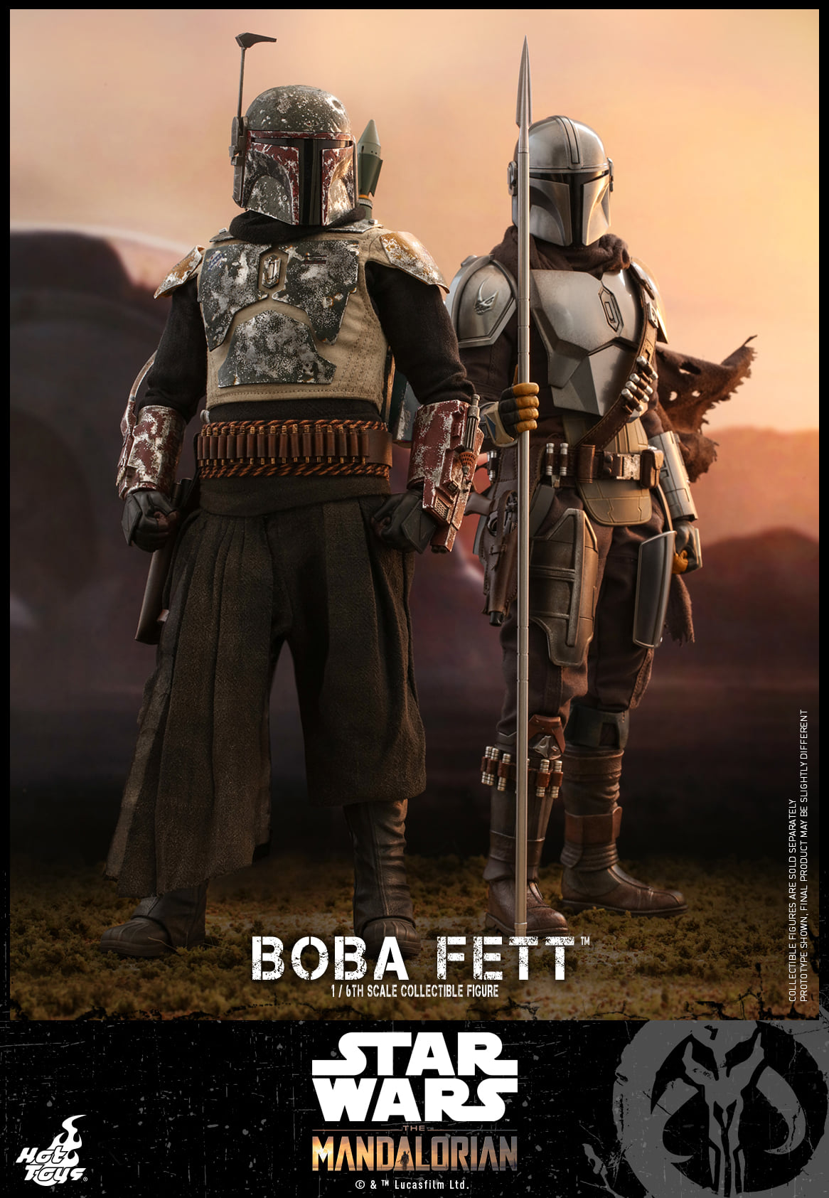 Hot Toys TMS033 1/6 Star Wars: The Mandalorian™ - Boba Fett