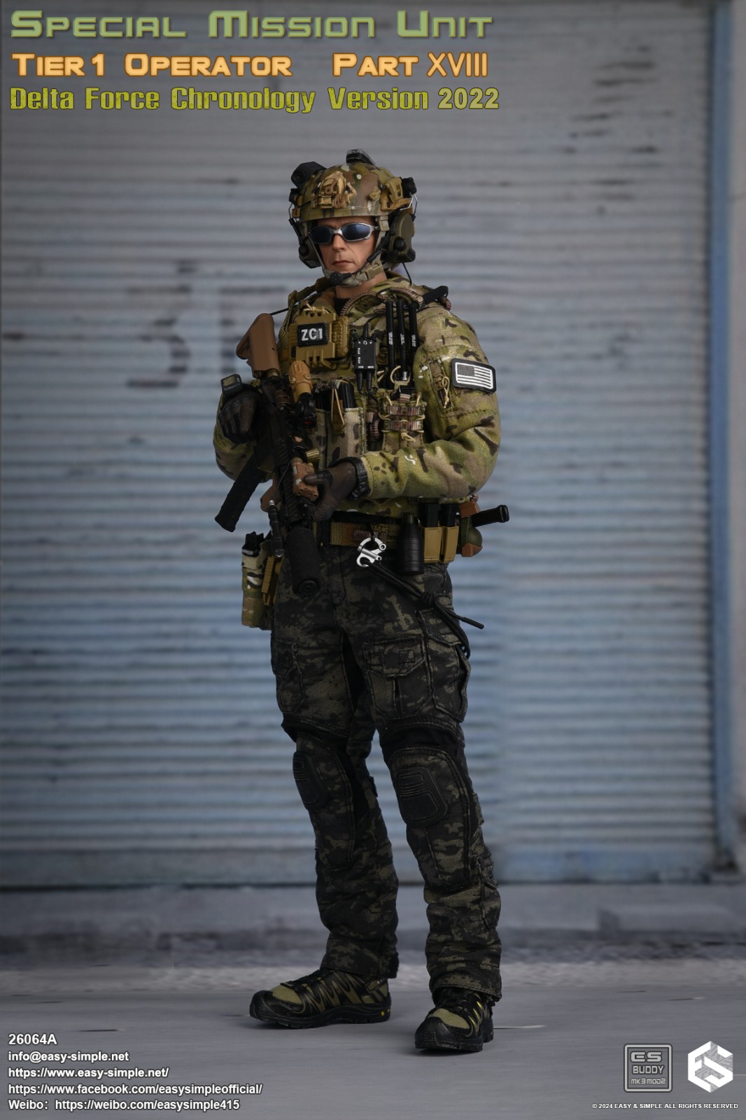 Easy&Simple ES 26064A SMU Tier1 Operator Part XVIII Delta Force Chronology Version 2022