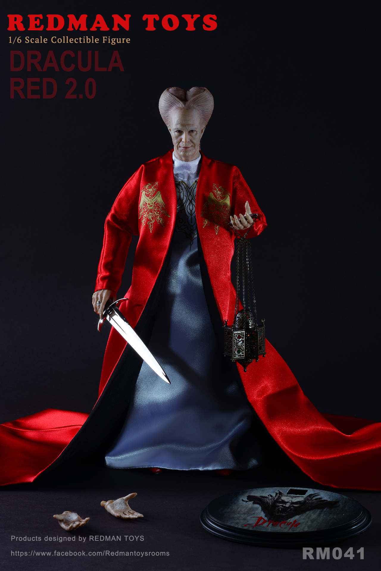 REDMAN TOYS RM041 1/6 Dracula Red 2.0