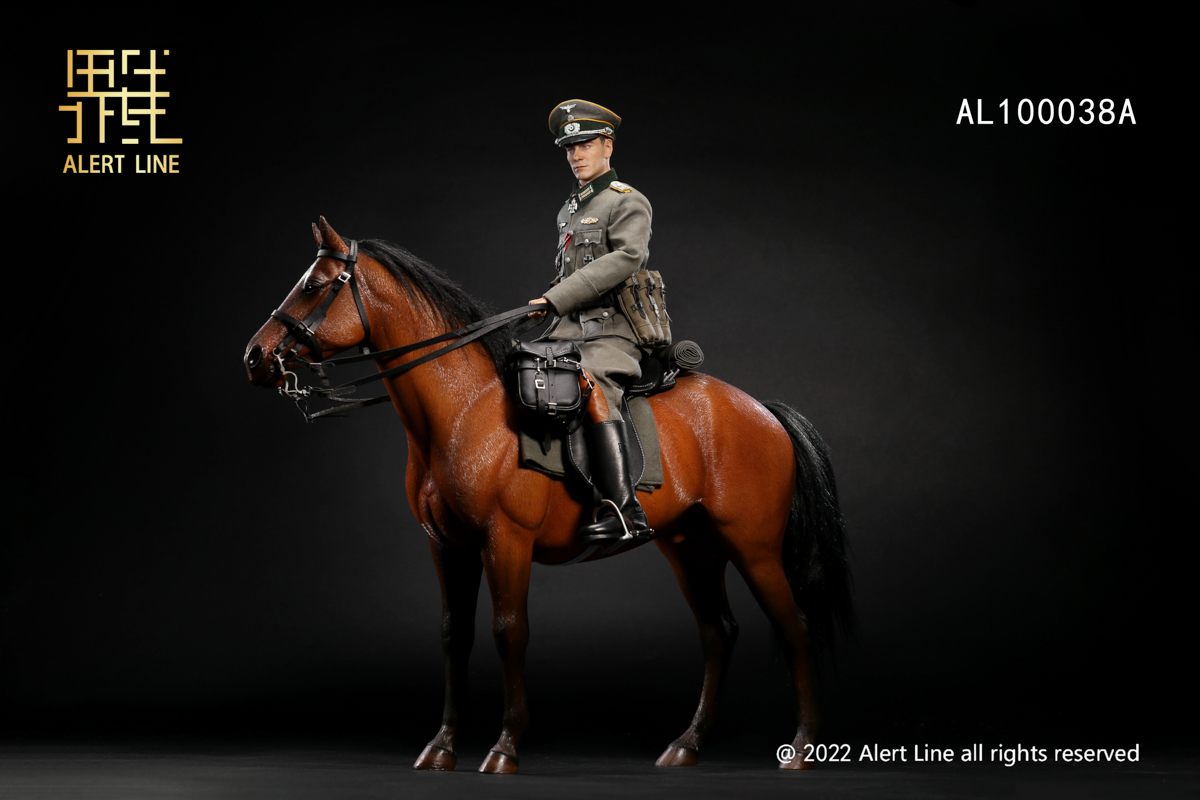 Alert Line AL100038 1/6 WWII German Battle Steed