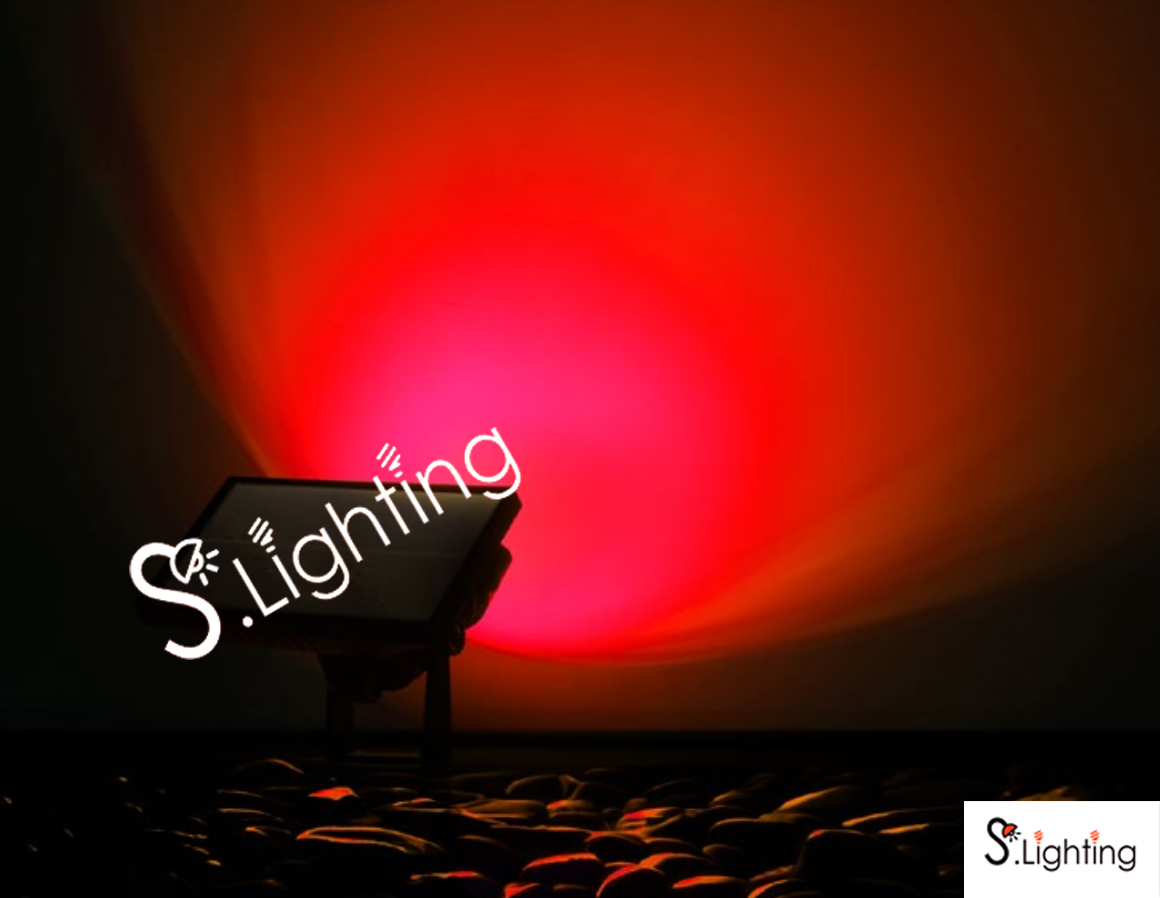 โคมไฟปักดิน โคมไฟส่องต้นไม้ 12-SOLARSPIKE-5WRGB