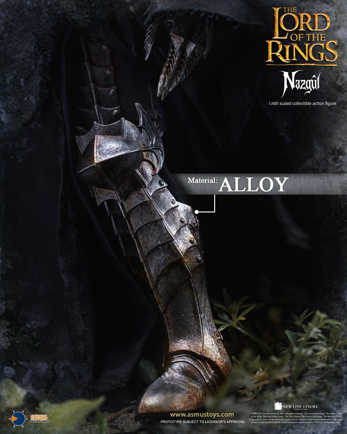 Asmus Toys LOTR005V2 1/6 The Lord of The Rings - Nazgûl