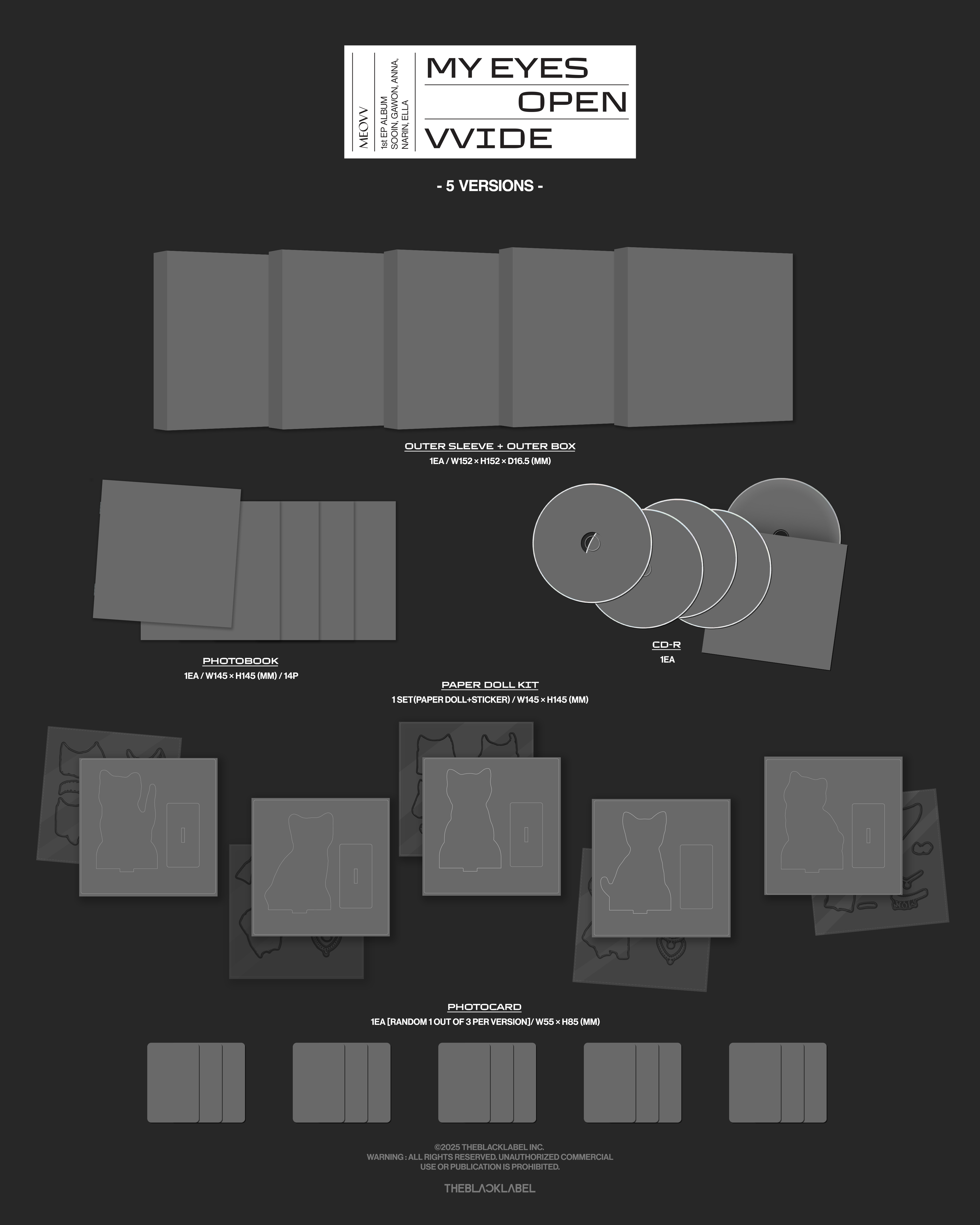 [PRE] MEOVV -1st EP ALBUM MY EYES OPEN VVIDE