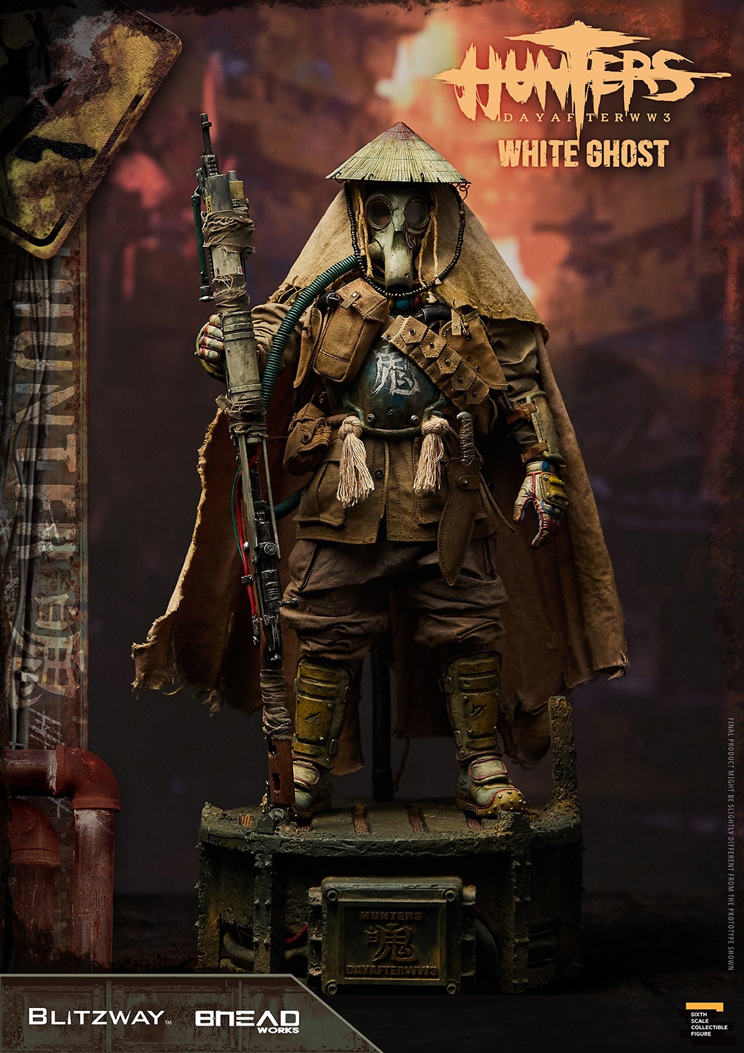 BLITZWAY BW-UMS11801 1/6 Hunters: Day After WW3 - White Ghost