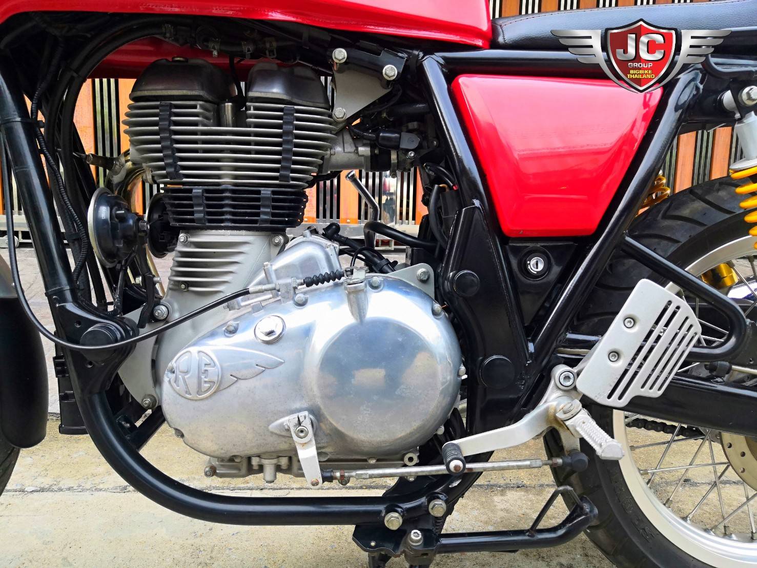 😘 Café Racer ก็มา 💨 #Royal Enfield Continental GT535 สายจอด ไมล์ท้ 1,xxxโล