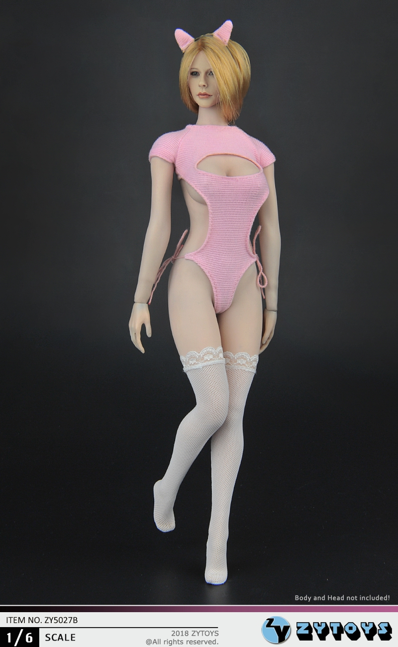 ZY Toys ZY5027 1/6 Sexy cat girl open chest