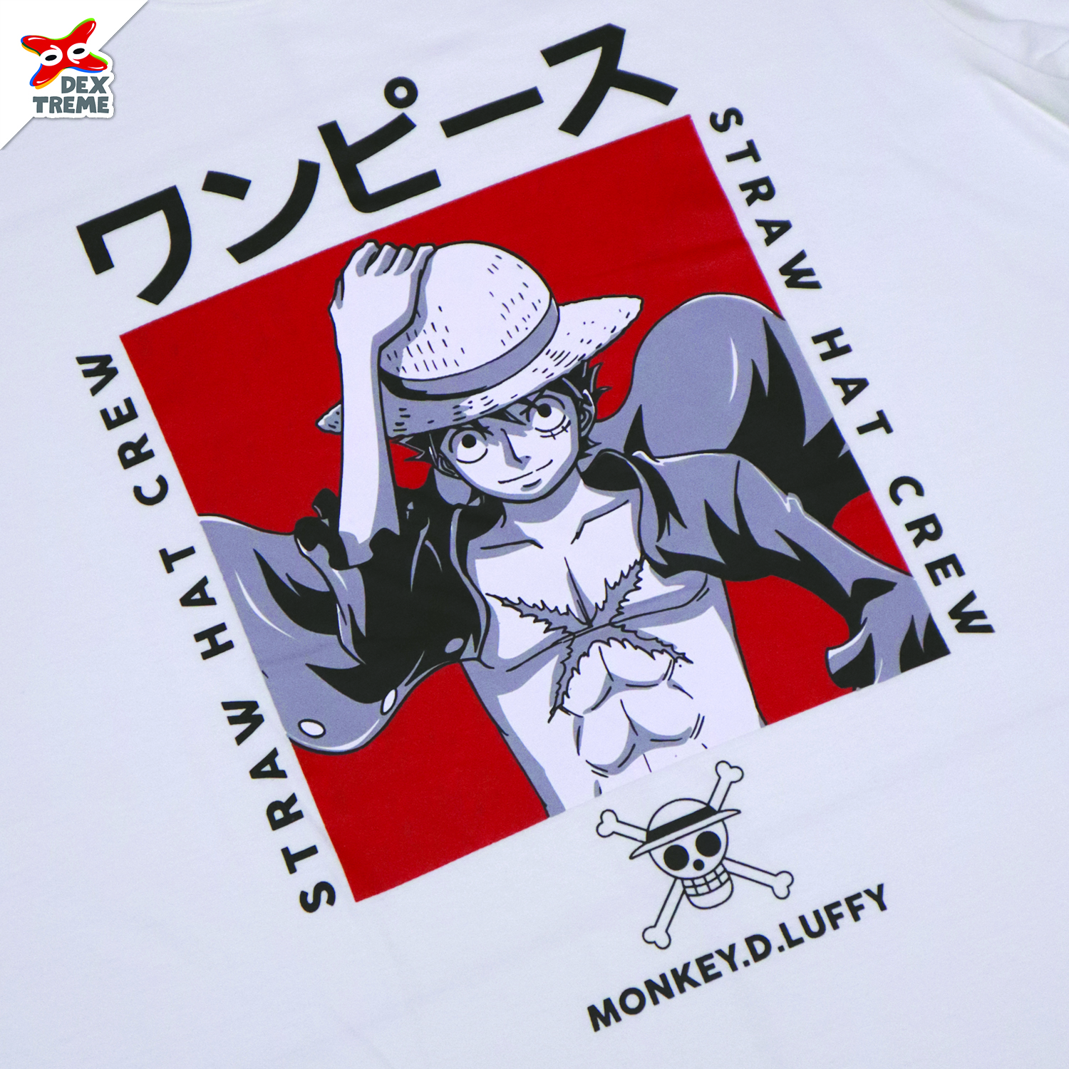 เสื้อยืดการ์ตูนวันพีซ SHC Luffy (T-Shirt One Piece SHC Luffy)