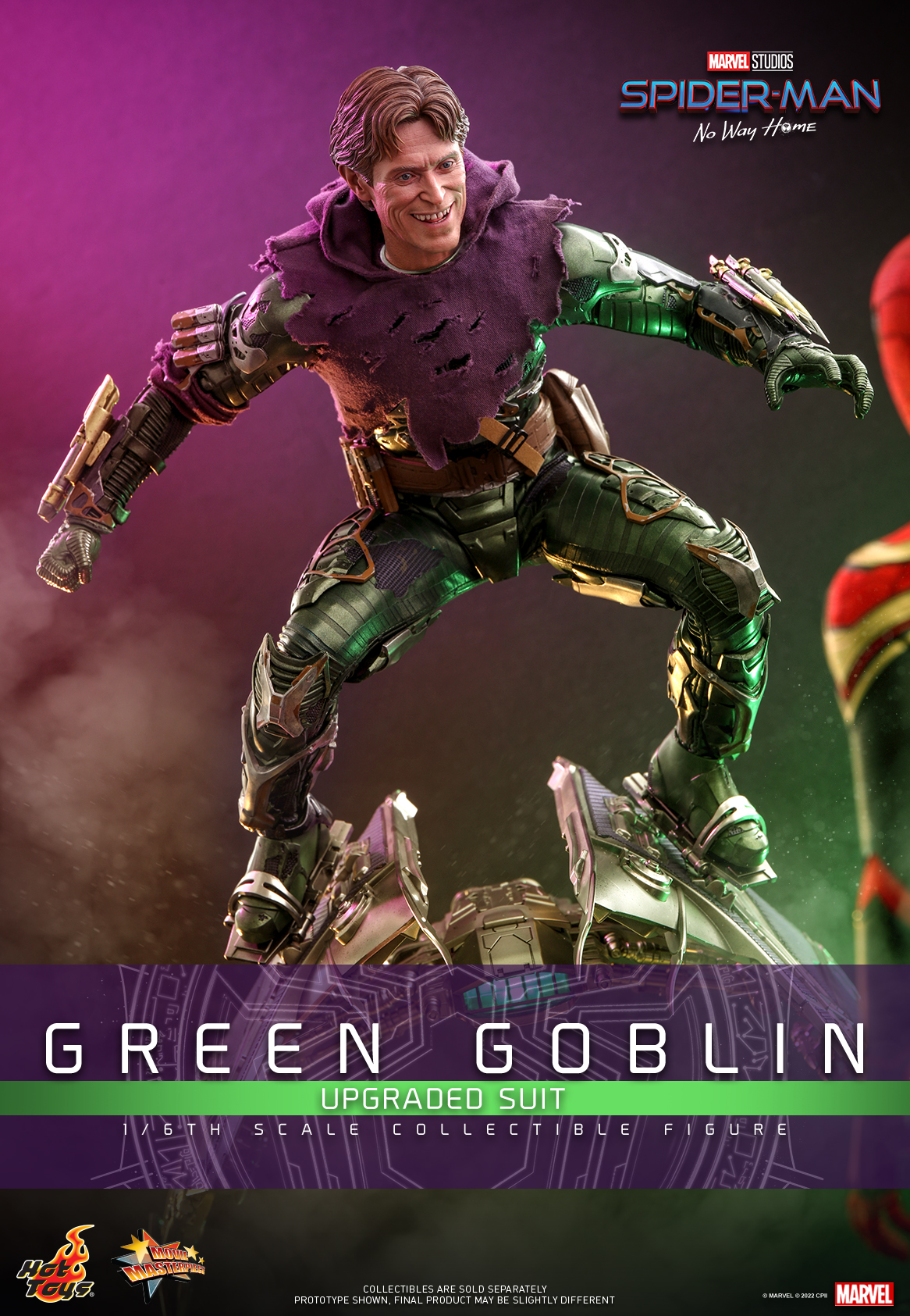 Hot Toys MMS674 1/6 Spider-Man: No Way Home - Green Goblin (Upgraded Suit)