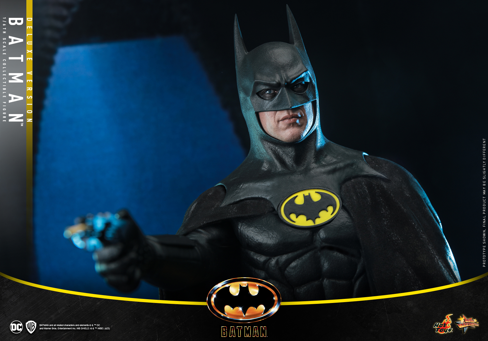 Hot Toys MMS693 1/6 Batman (1989) - Batman (Deluxe Version)