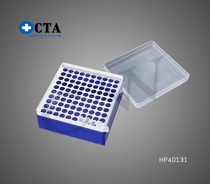 Centrifuge tube Box 100 wells for 1.5ml centrifuge tube